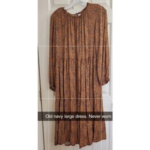 Brand new animal print dress